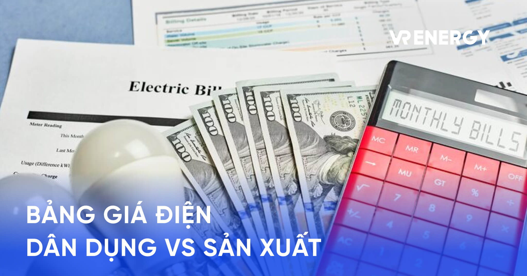 Bảng giá điện dân dụng vs sản xuất: khác nhau ra sao?