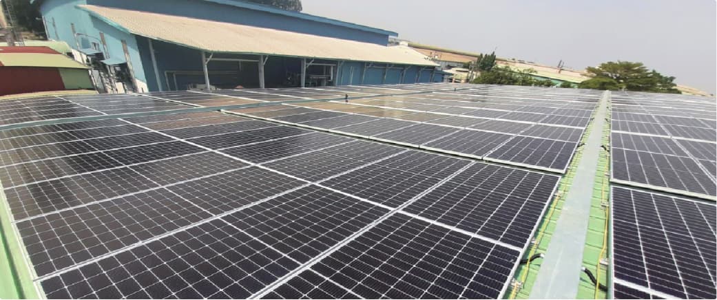 Điện mặt trời KCN TÂN PHÚ CƯỜNG